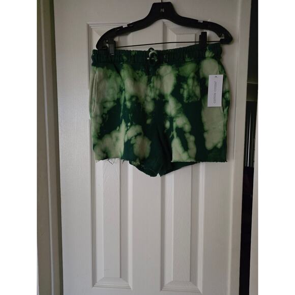Cotton Citizen Pants - Cotton Citizen Green Tie Dye Sweat Shorts - NWT